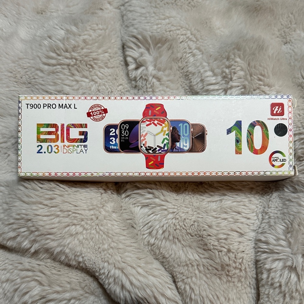 T900 Pro Max Smartwatch with Colorful Display